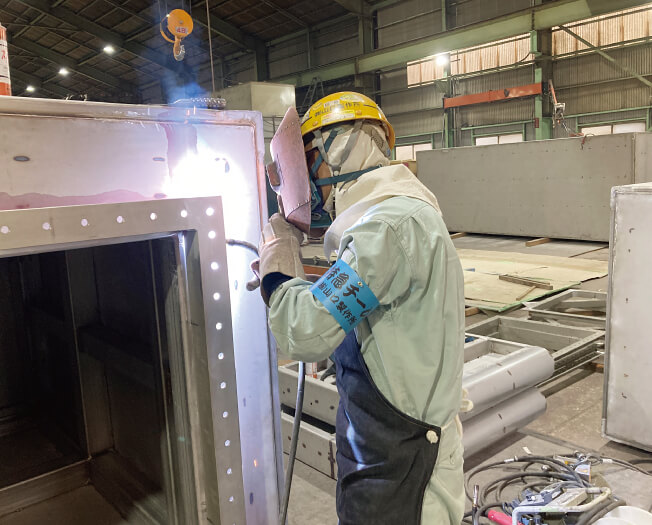 特殊材溶接 インコネル・アルミ